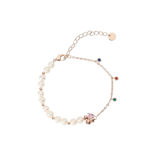 大英博物馆 欧洲文化艺术系列 粉色梦境 磁吸可开合两戴项链  粉色梦境珍珠手链 商品图10