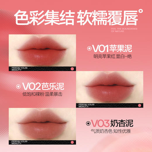 【重磅上新】Mistine蜜丝婷小果泥唇霜唇釉唇泥雾面口红不沾杯持久学生平价 商品图2