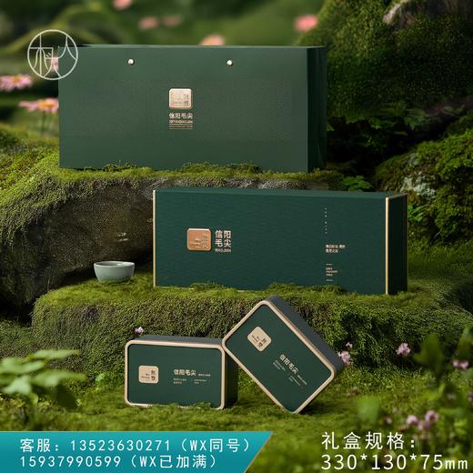 25元一套 / 共19套 无双条盒【信阳毛尖 二合一 深绿色】 商品图0