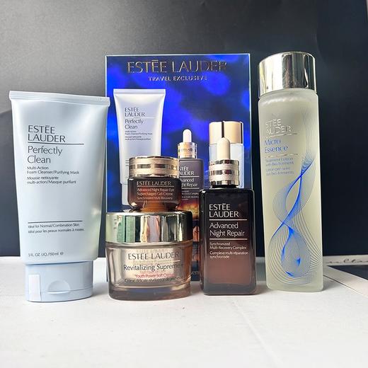 19专享【保税直发A义乌】雅诗兰黛五件套增量版（原生液200ml+精华100ml+智妍面霜75ml+眼霜15Ml+洁面150ml） 商品图5