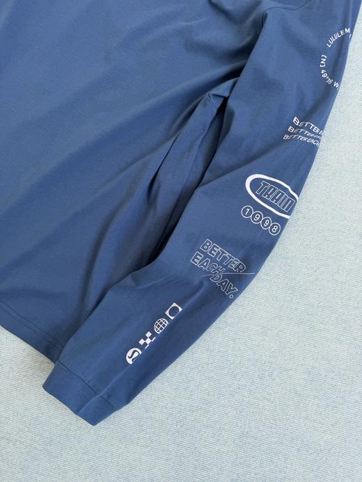 露露LULU男士春款纯棉长袖T恤 TUO 341742 商品图10