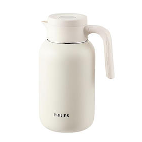 飞利浦PHILIPS保温壶家用 大容量热水壶 316不锈钢内胆保温瓶 按压式开水瓶2L容量  AWP3364