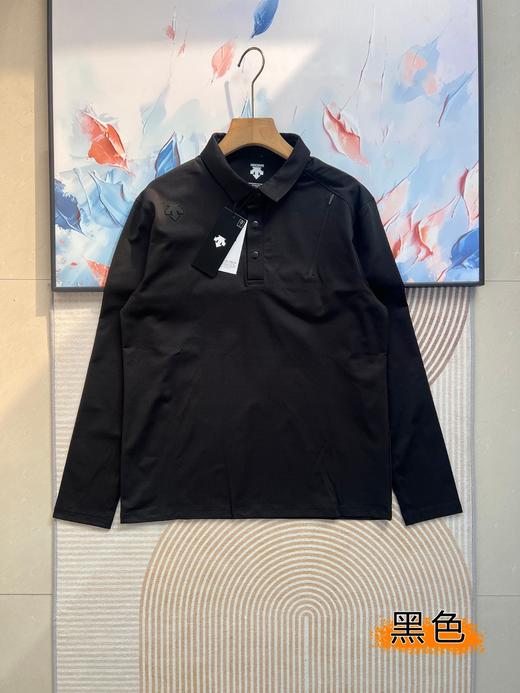 点此购买 迪桑特春秋季男士经典款长袖Polo衫 kad 341721 商品图4