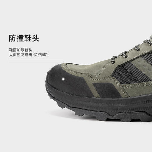 [踏青季]天越/Taketop上风 联名定制款低帮VIBRAM头层皮防水防滑徒步鞋 商品图2