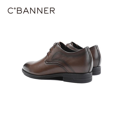 千百度2026春季男鞋纹理清晰亲肤透气久穿不累商务正装A26121521 商品图3