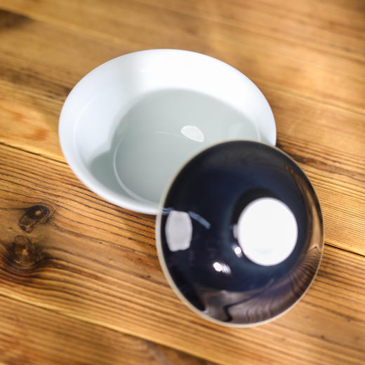 【忘言】 云色茶碗（雅黑）曰何文人器 商品图2