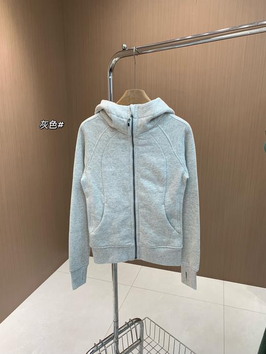 点此购买 lulu露露Scuba春秋季女士拉链连帽开衫 bk 341582 商品图2