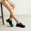 千百度搭扣厚底乐福鞋女2026春季新款增高手抓皮JK小皮鞋深口单鞋A26157802 商品缩略图1