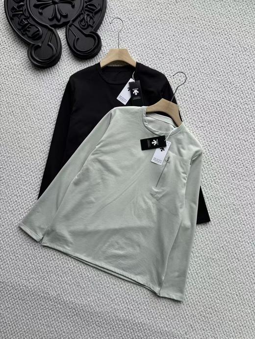 迪桑特男士DUALIS长袖针织衫 bk 341739 商品图2