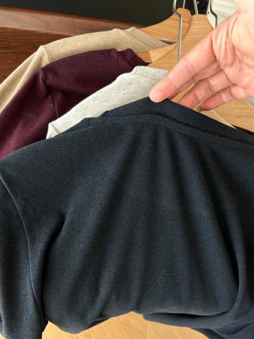 点此购买 拉夫劳伦春秋季女士小马圆领老钱磨毛打底衫 yw 341714 商品图11