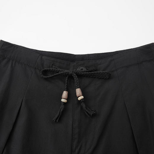 谜底高腰阔腿裤长裤2026夏季新品工装风简约大气时尚女262MK0667 商品图3