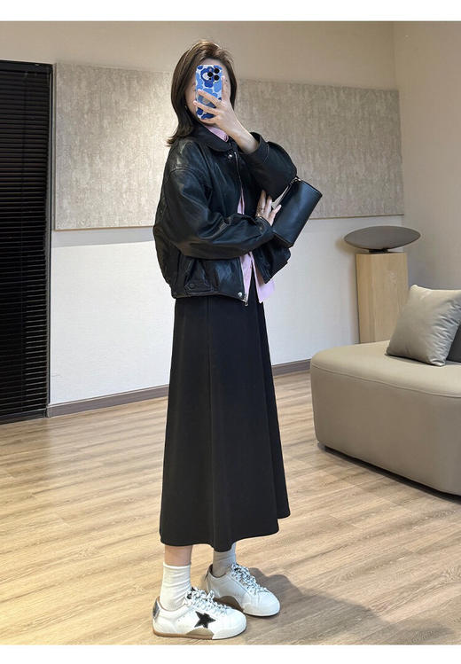 YAW8840羊毛半身裙 商品图5