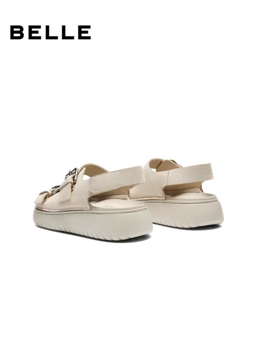 BF楼百丽复古厚底运动勃肯凉鞋女2026夏季新款透气休闲凉鞋子F4S1DBL6 商品图1