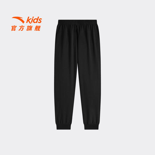 安踏儿童男大童针织运动长裤2026年夏季新款亲肤中大童弹力裤子潮352628719 商品图1