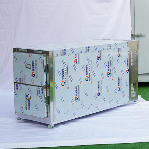 双层太平柜殡仪馆医院太平间遗体冷藏存放保存强制冷 商品图4