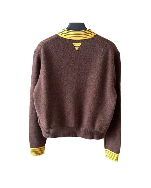 女款拼色针织Polo开衫毛衣zo020 商品图1