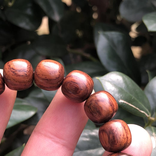 【青山特惠】11*12*17颗海南黄花梨油梨老料文玩手串h135 商品图2