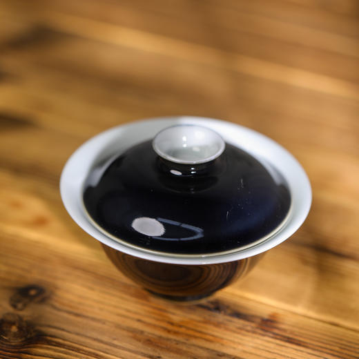 【忘言】 云色茶碗（雅黑）曰何文人器 商品图1