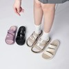 【凉鞋】罗敷凉拖鞋女休闲时尚防滑厚底外穿女士一字拖【E7224】 商品缩略图1