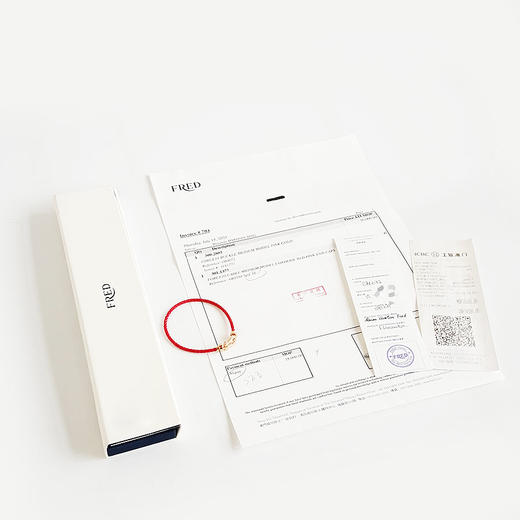 【95新】FRED斐登Force 10系列0B0072-6B0288中号玫瑰金Force 10马蹄扣手链 链绳16号中性款120226TJ70 商品图1