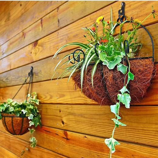 新款新品钩灯盆栽户外灯饰串灯挂钩无痕强力简约花盆灯带挂墙现代简约 商品图2