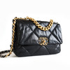 【95新】CHANEL香奈儿19Bag系列AS1160 B03930 94305小号黑金19bag链条包单肩包女士050326NJT14 商品缩略图7