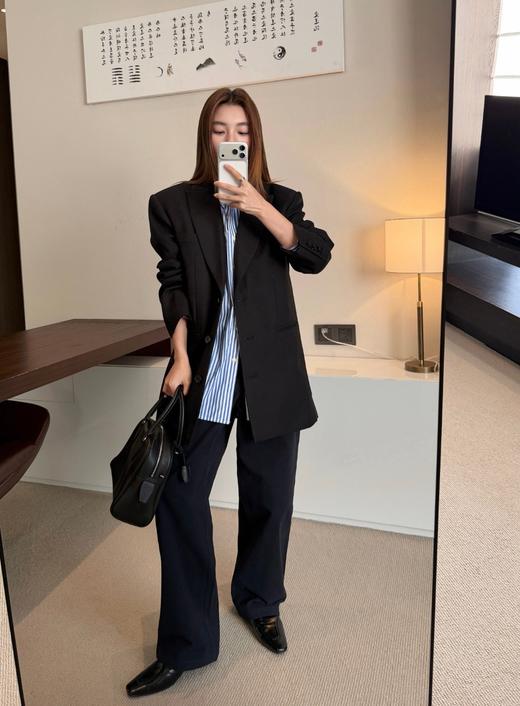 spelledi*t捏褶松紧腰阔腿裤 商品图11