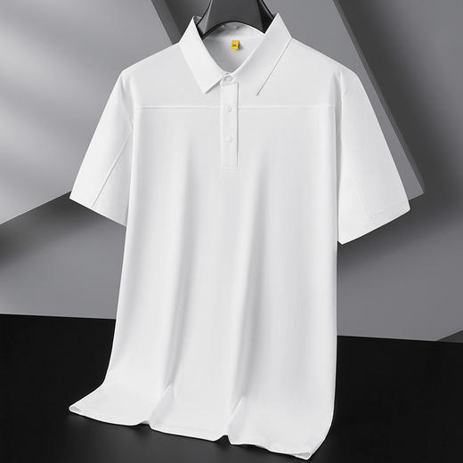 【DG】【新疆棉】大依优型大码男装翻领POLO衫短袖上衣商务休闲T恤300斤 商品图1