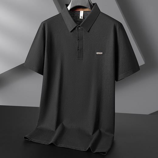 【DG】大依优型大码男装夏季短袖polo衫加肥加大棉麻商务休闲短恤上衣 商品图1