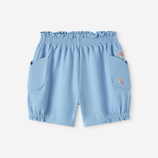 【商场同款】英氏女童短裤夏季新款外穿儿童休闲裤女宝宝牛仔裤子 商品图4