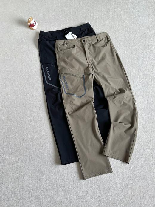 点此购买 萨洛蒙春秋季男士运动徒步登山软壳裤 md 341726 商品图0