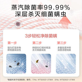 海尔（Haier）洗衣机小型全自动 内衣婴儿懒人洗衣机 壁挂洗烘一体家用 3KG除菌螨 家电补贴20% 一级能效云溪715 商品图1