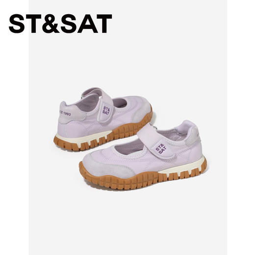 【童鞋】星期六休闲时尚防滑女童运动玛丽珍SSE1191L64 商品图5