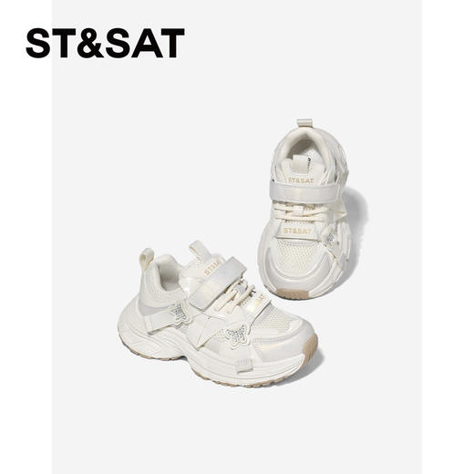 【童鞋】星期六网面透气女童蝴蝶老爹鞋SSE1192L26 商品图2