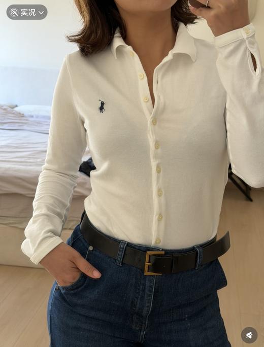 一店k 被R/L这个系列Polo锁死！通勤松弛感天花板！软糯针织面料 贴身亲肤到犯规！没有一点束缚感！可正式可休闲！扣起来是职场精英 解两粒就是随性松弛感！一衣多穿实锤！26春夏新款翻领短袖/长袖 商品图9