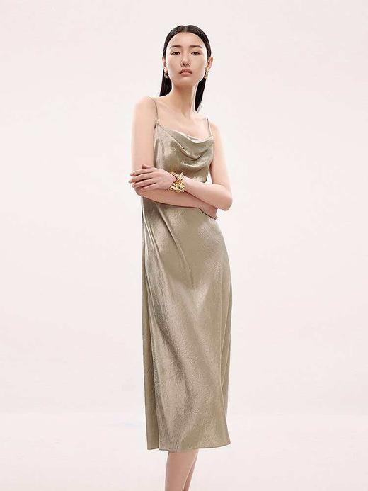 朗姿LANCY 女装吊带裙LCJT02WOP178M44 商品图1