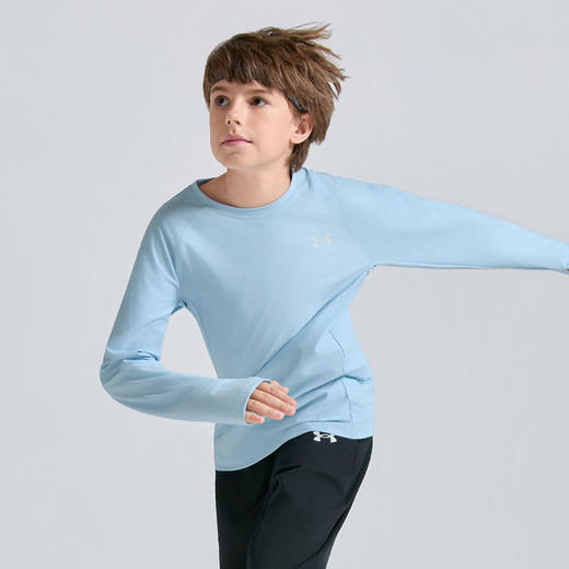 【特惠福利】Under Armour安德玛儿童  吸湿速干透气长袖T恤 261321124 商品图3