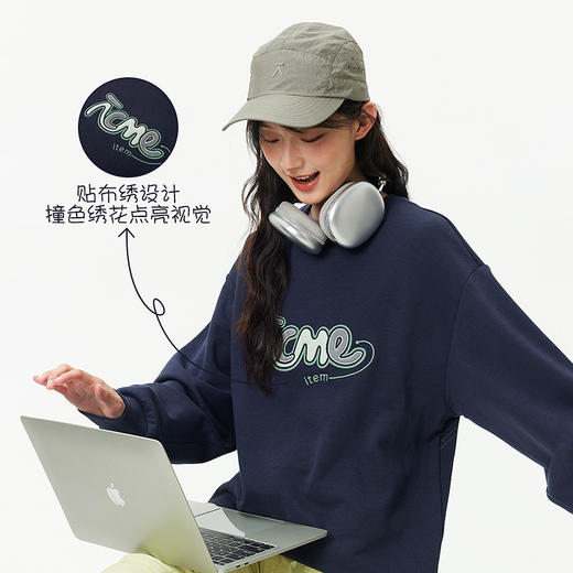 【出游季特惠-春夏新品】ACMEITEM爱棵米-圆领卫衣GAH3311007A 商品图3