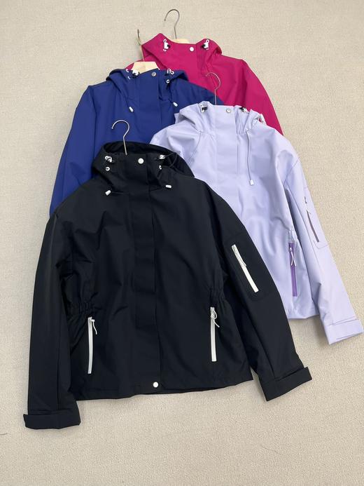 专业三防柜上城市连帽登山收腰显瘦冲锋衣外套 商品图10