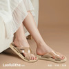 【凉鞋】罗敷拖鞋女士新款防滑厚底夏季时尚凉拖【E7189-4】 商品缩略图0
