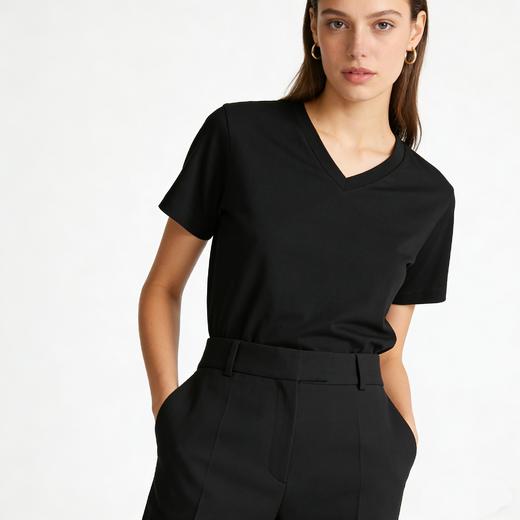 【mix relax系列 】SCHIESSER德国 舒雅女短袖上衣天丝棉+氨纶   柔软 舒适 尺码 M-XXL 30/26994M 商品图2