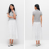 商场同款|森马半身裙女夏木耳边格子肌理长裙2026新款甜美蛋糕裙 商品缩略图4