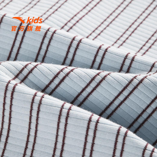 精英文化系列安踏儿童女童针织短袖衫2026年夏季新中大童修身T恤362628608 商品图4