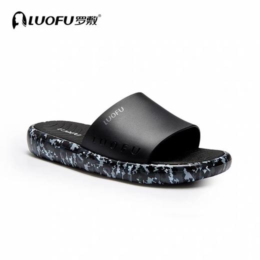 罗敷拖鞋男防滑耐磨凉拖时尚外穿迷彩软弹男士凉拖鞋【E7208-5】 商品图5