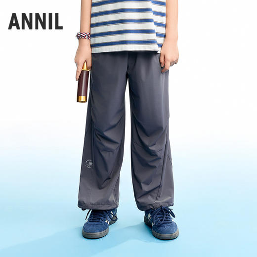 【实体店同款】男童全腰梭织单裤夏季新款安奈儿童装AB626152 商品图1