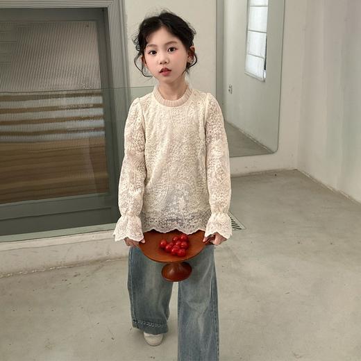 二店y 【喜慕5010】是套装哈， 甜度超标的花马甲蕾丝小衫套装 商品图13