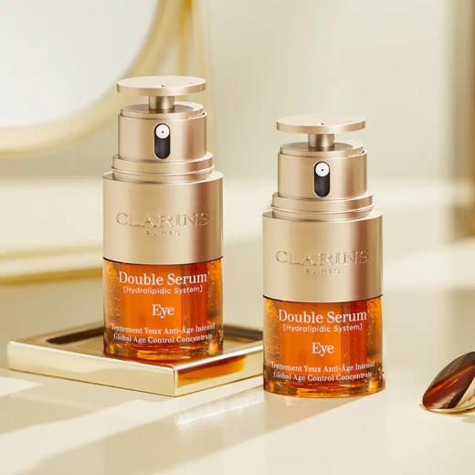 【预售4.20日发货】 Clarins/娇韵诗双萃护肤套组 第九代经典双萃精华50ML*2瓶+双萃眼霜20ml*1 商品图7