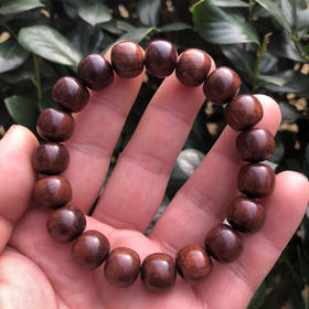 【青山特惠】11*12*17颗海南黄花梨紫油梨老料文玩手串h15