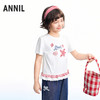 【实体店同款】女童短袖针织衫夏季新款安奈儿童装AG621229 商品缩略图1