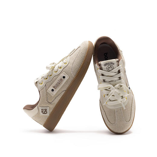 【bosie伯喜新款时尚休闲帆布德训鞋】秒变街头潮人穿搭神器这配色！这颜值！三色可选~ 商品图10